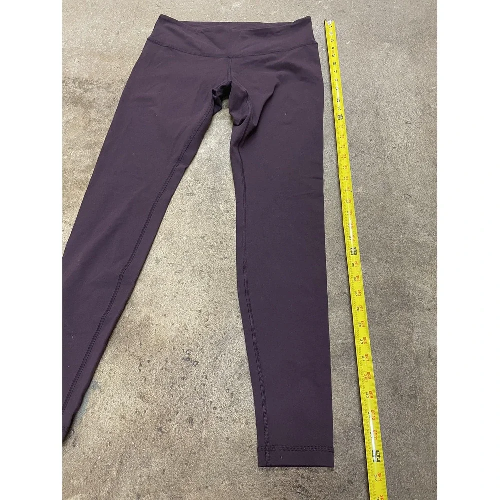 Lululemon Leggings‎ Womens 4 Purple High Rise Yoga Athletic Stretch Pants Ankle